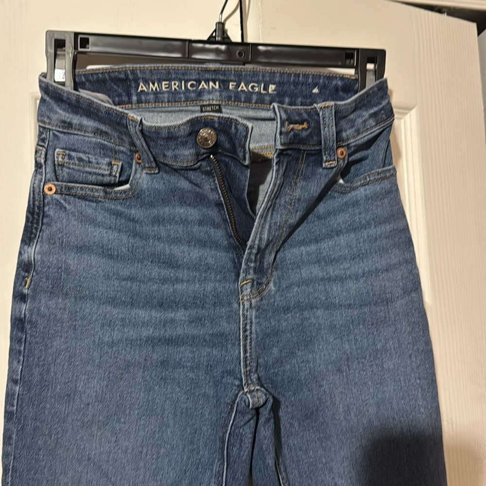 Trendy Blue Denim American Eagle Outfitters Jeans